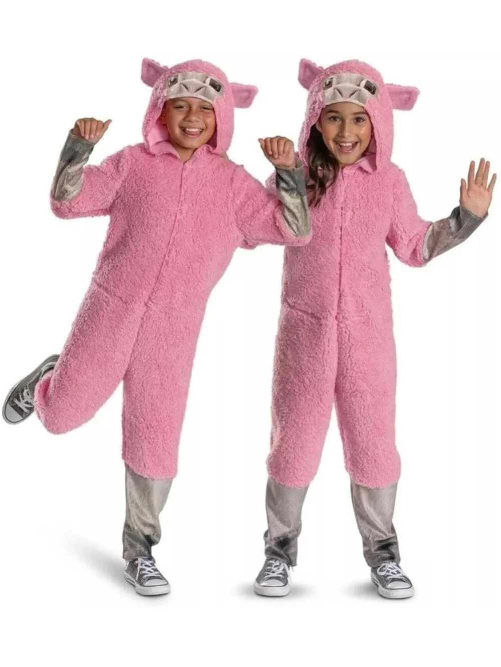 Minecraft Pink Sheep Jumpsuit Costume Cosplay